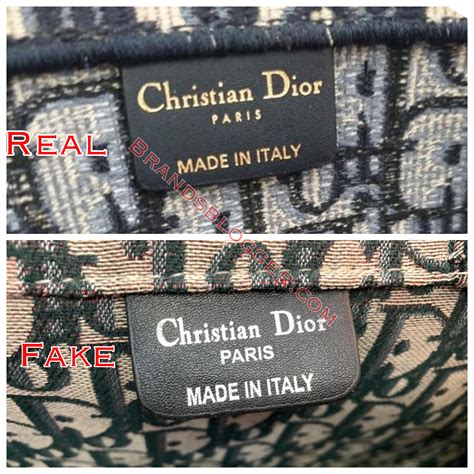 how to spot fake dior tote bag|christian dior authenticity check.